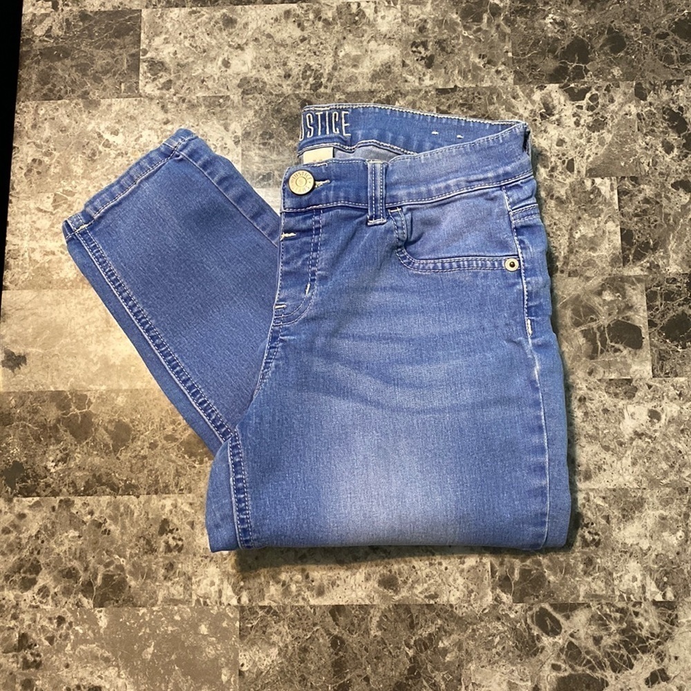 Justice Mid-Rise Jeggings - Size 14